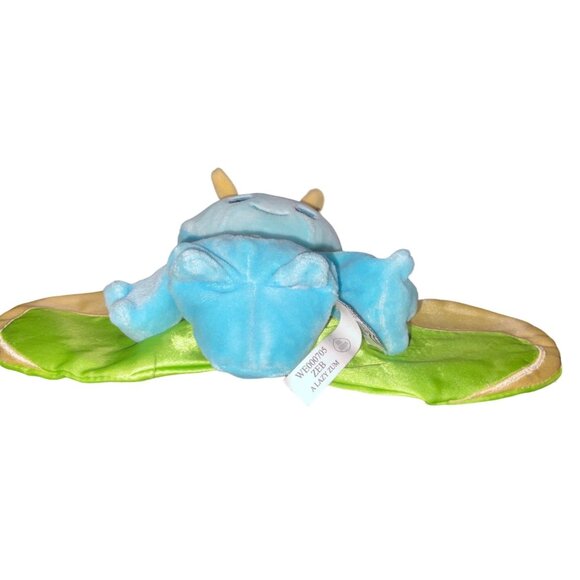 Baby GUND Butterfly Plush Toy Blue With Green & Yellow Satin Wings For Infants S - Picture 7 of 10